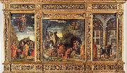 Andrea Mantegna Triptych oil on canvas
